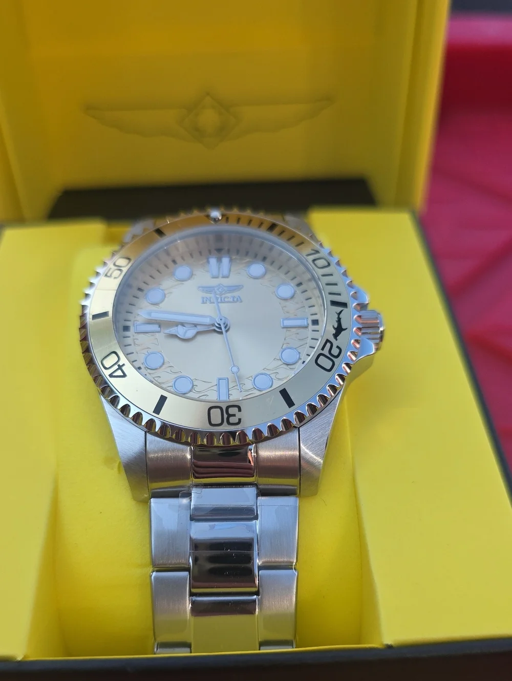 415.  Invicta Pro Diver Kromatyk Men's Watch - 43mm, Steel (50817)